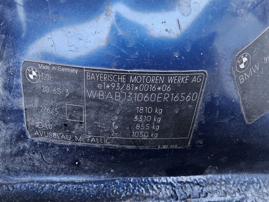 BMW E36 CABRIO 320i INDYWIDUAL,M pakiet, Vadery