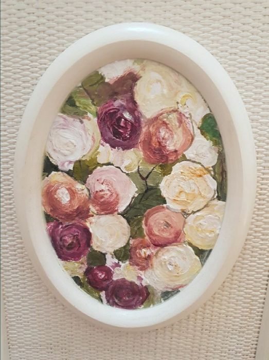 Komplet malowanych mebli