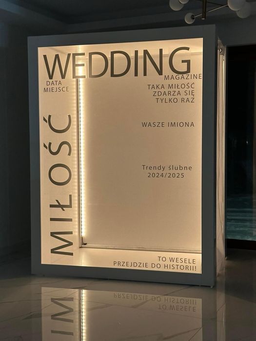 Fotolustro 70" Fotobox GLAMBOT Fotobudka 360 Barmix Knoocker Dmuchańce