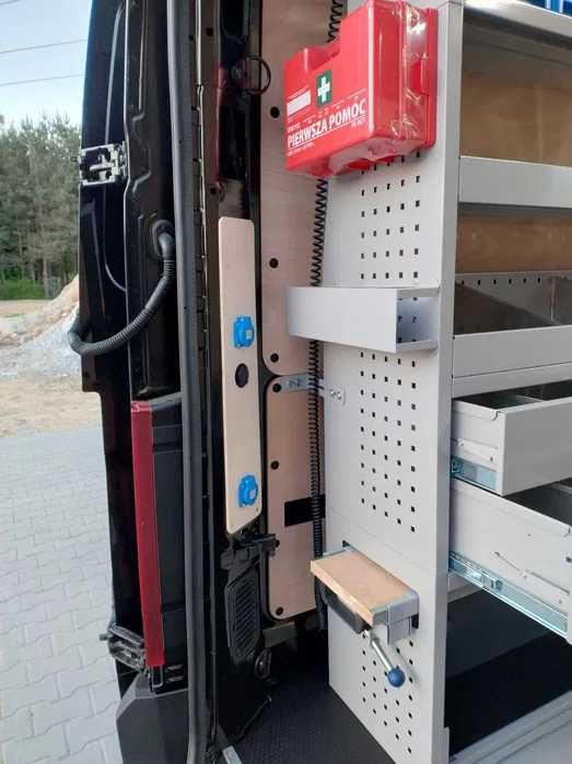Zabudowa warsztatowa, serwisowa Master, Ducato, Sprinter, Crafter, TGE