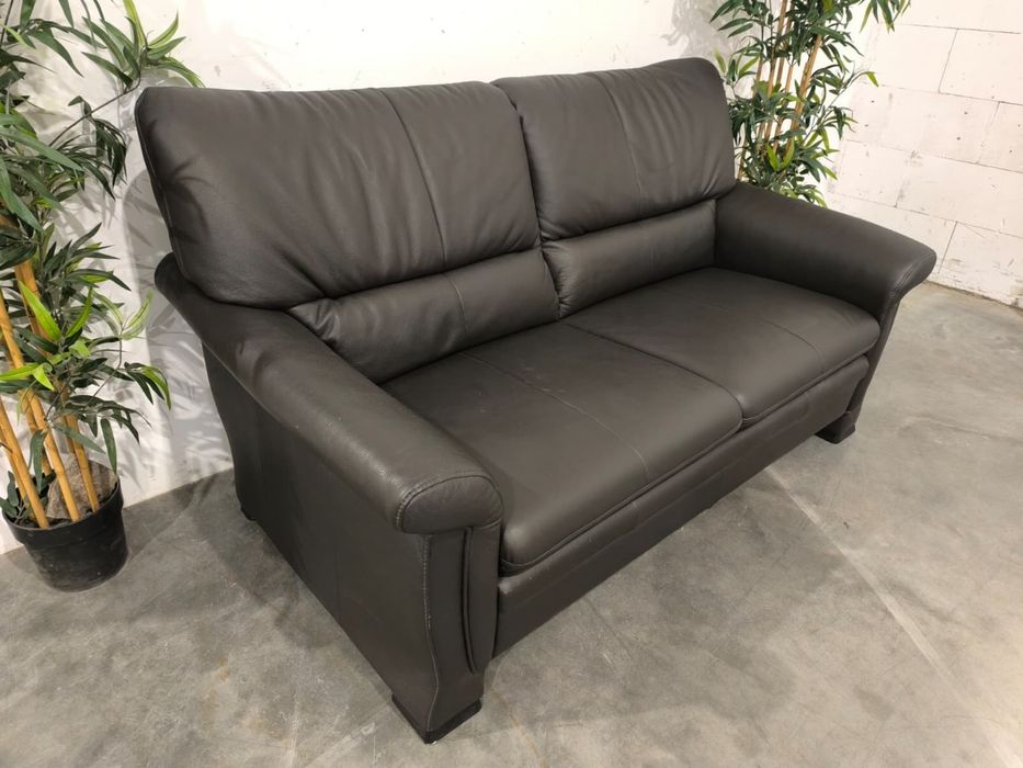 Bardzo ładna skórzana sofa Himolla z funcką spania, pojemnik. Dowóz
