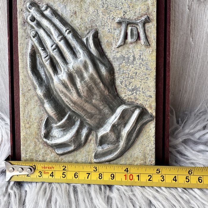 Obrazek mosiężny religijny