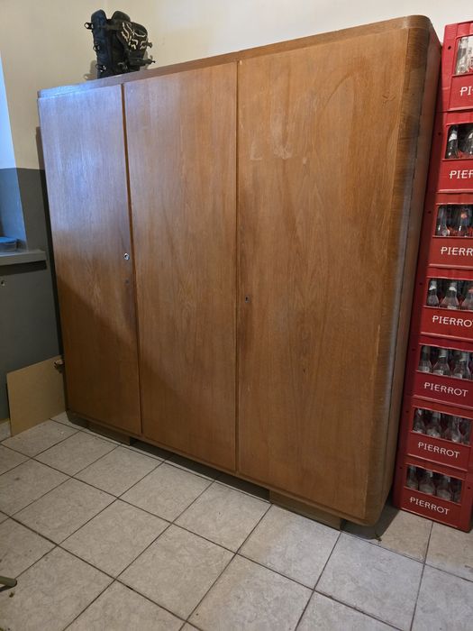 Szafa trzydrzwiowa PRL