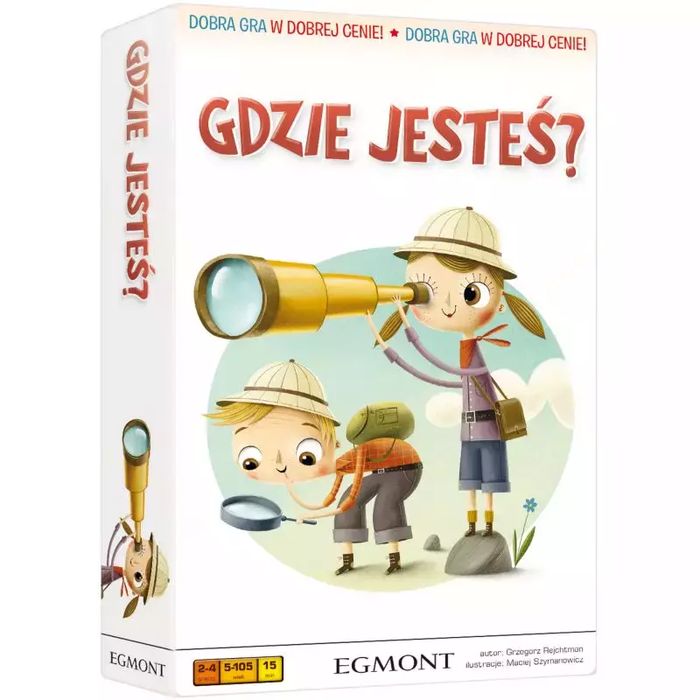 Gdzie jesteś?. Egmont - gry. Nowy Produkt