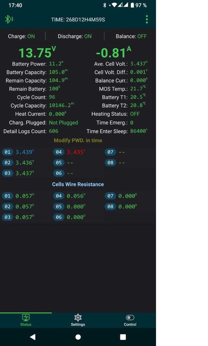 Комплект резервного питания.