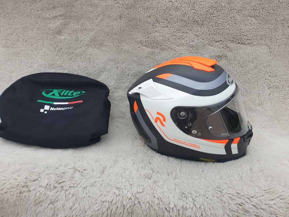 Hjc Rpha 70 Carbon rozm XXL  carbonowy kask motocyklowy z blendą .