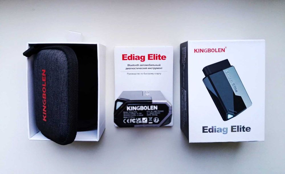 KINGBOLEN Ediag Elite с бесплатным обновлением - шина CAN-FD