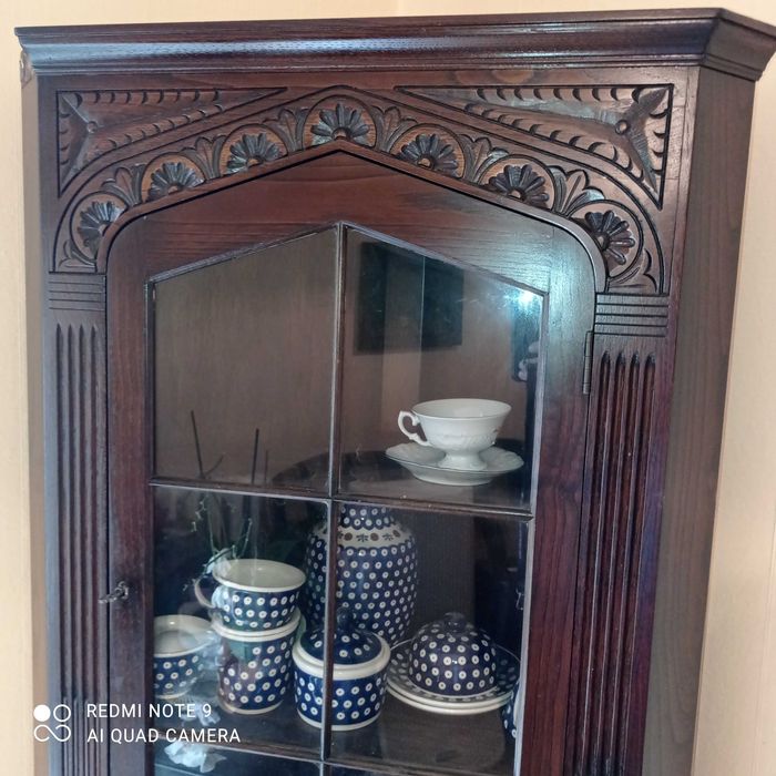 witryna narożna, narożnik, barek