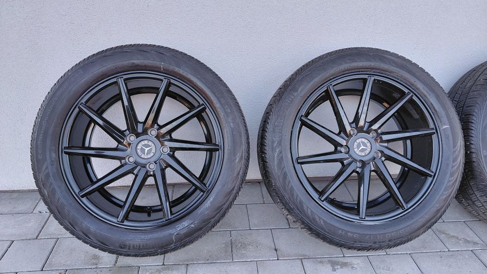 Alufelgi 17" 5x112 Mercedes czarne