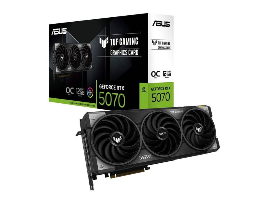 (Selada) Tuf Rtx5070 O12g Gaming Nvidia Geforce Rtx 5070 12 Gb Gddr7 Asus