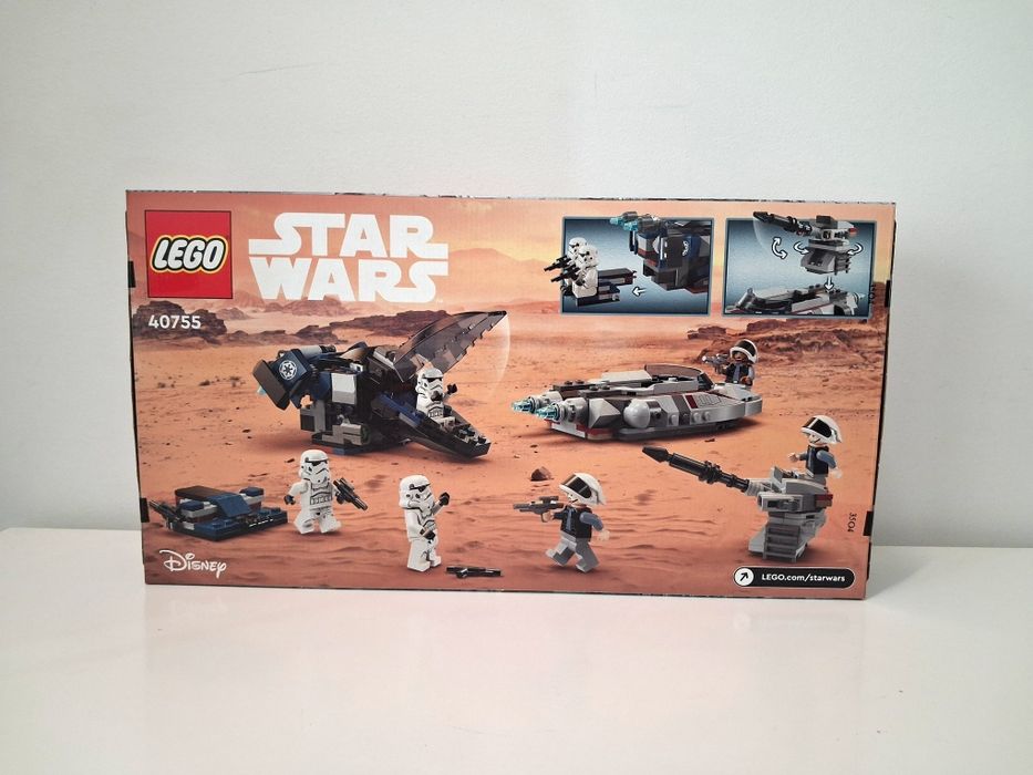 ENVIO GRATIS-LEGO 40755 Imperial Dropshipp vs Rebel Scout Speeder (Star Wars)