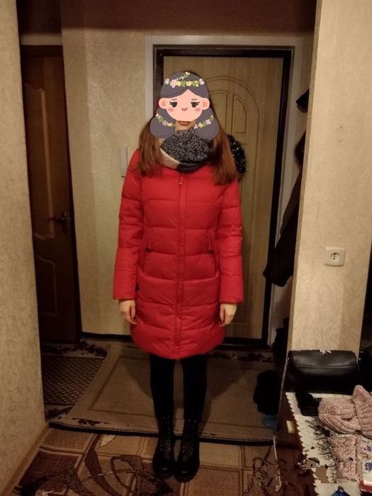 Пуховик женский зима