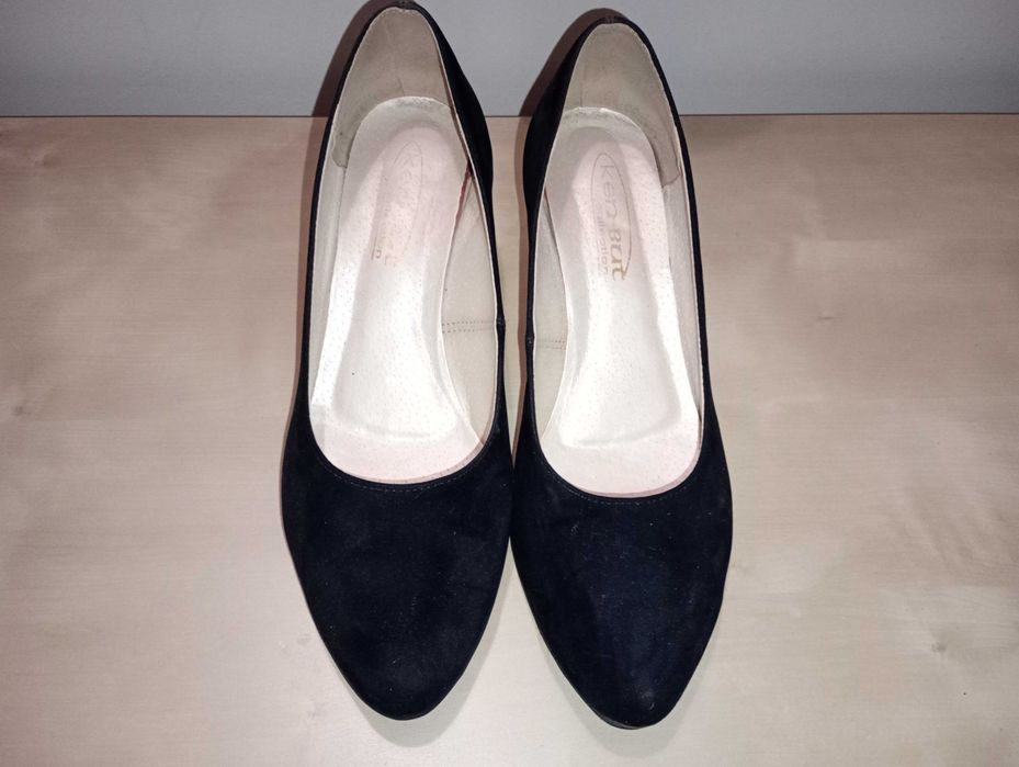 Buty damskie typu czółenka na słupku stan idealny