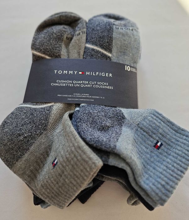 Skarpety męskie quarter Tommy Hilfiger 10 szt