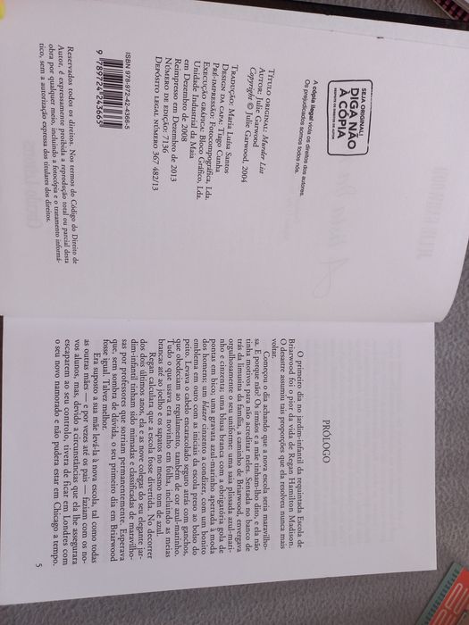 Livro A Lista da Morte de Julie Garwood