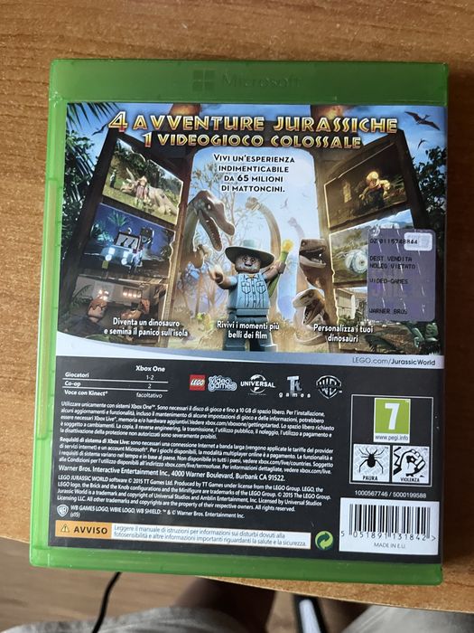 Lego Jurassic World Xbox One