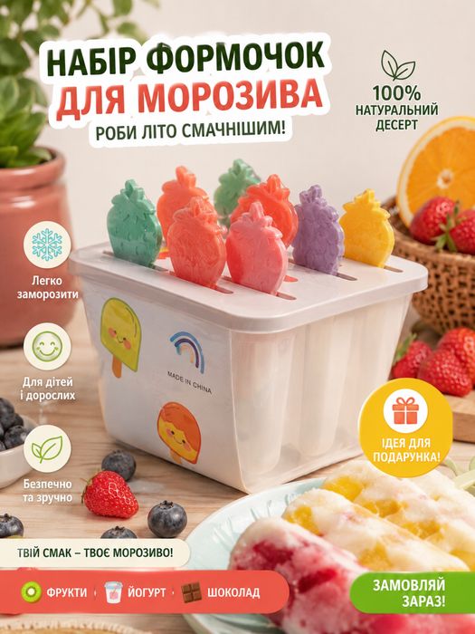 Форми для морозива в дома