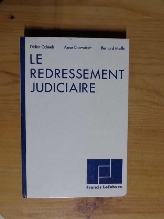 Livro - Le redressement judiciaire: guide pratique