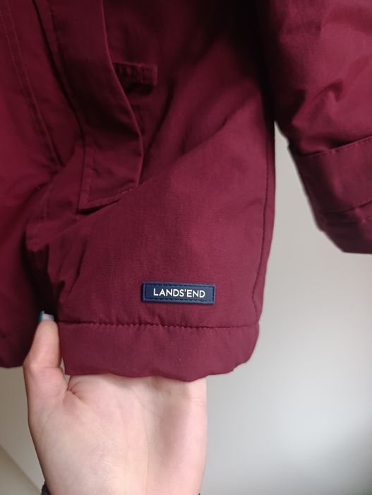 Kurtka damska zimowa ocieplana LANDS'END
