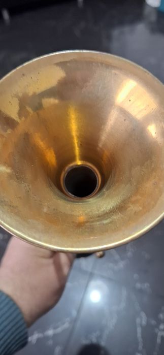 Vendo gaita e buzina antigas colecção metal