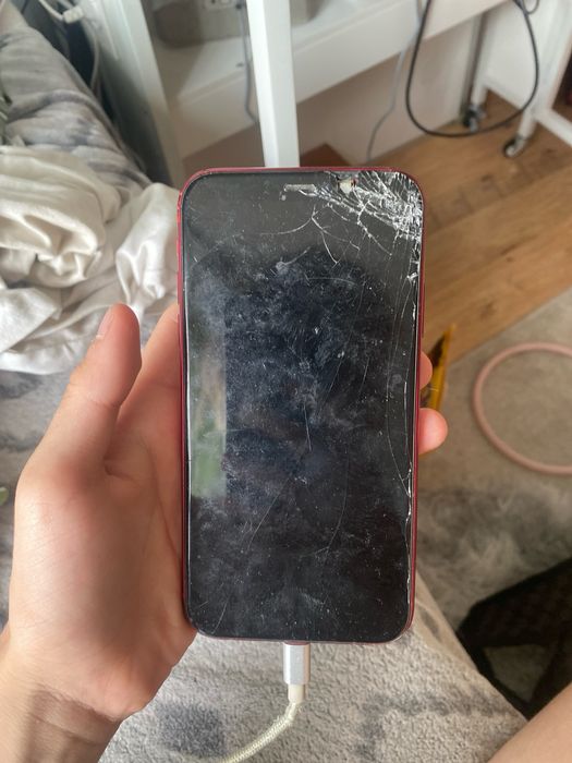 iPhone XR 64GB Red - Uszkodzony / Na części / Czysty iCloud