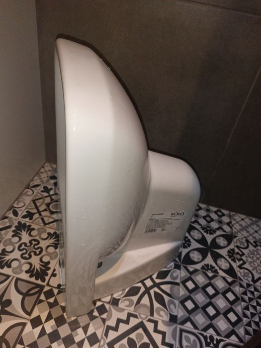 Koło Nova Pro bidet wiszący prostokątny biały