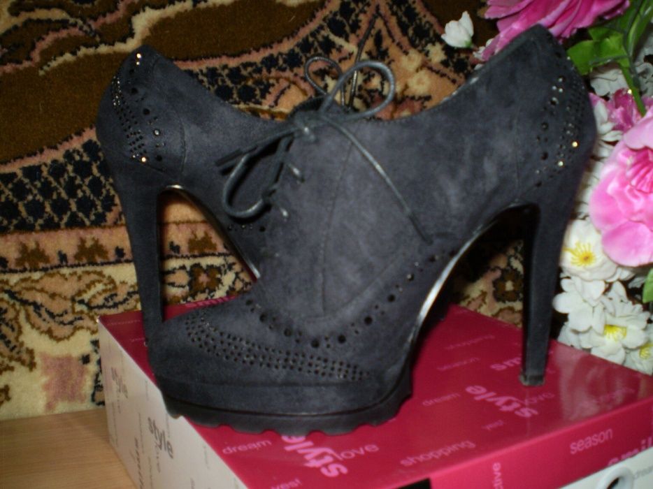 Ботильони, полуботинки, ботинки демісезонні весна осінь, ботінки