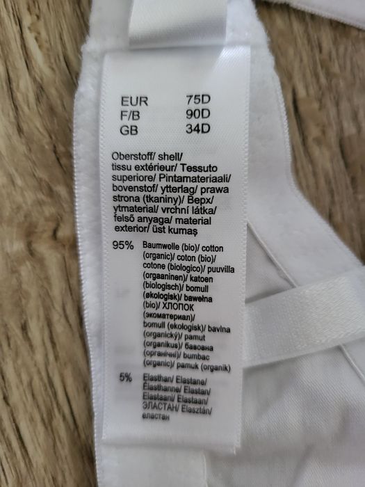 Biustonosz do karmienia miękki Bonprix r. 75 B.