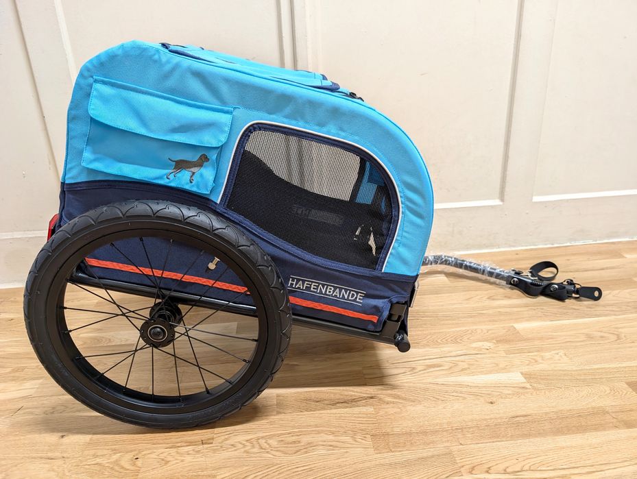 Hafenbande Przyczepka Rowerowa Cabby S dla Psa Kota 116x52x61 do20kg O