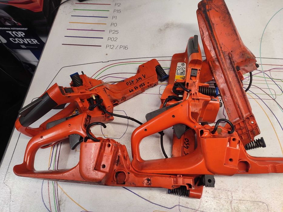 Pilarka piła spalinowa Husqvarna 450  350 zbiornik paliwa bak