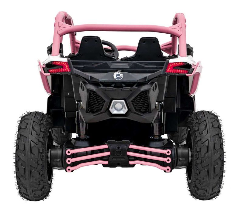 Buggy Maverick Turbo RR STRONG 2x320W 24V – 2-osobowy, pompowane koła, Bluetooth