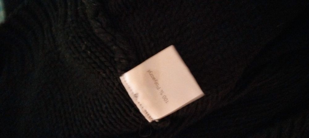 Sweter czarny Up Fashion rozm.  M