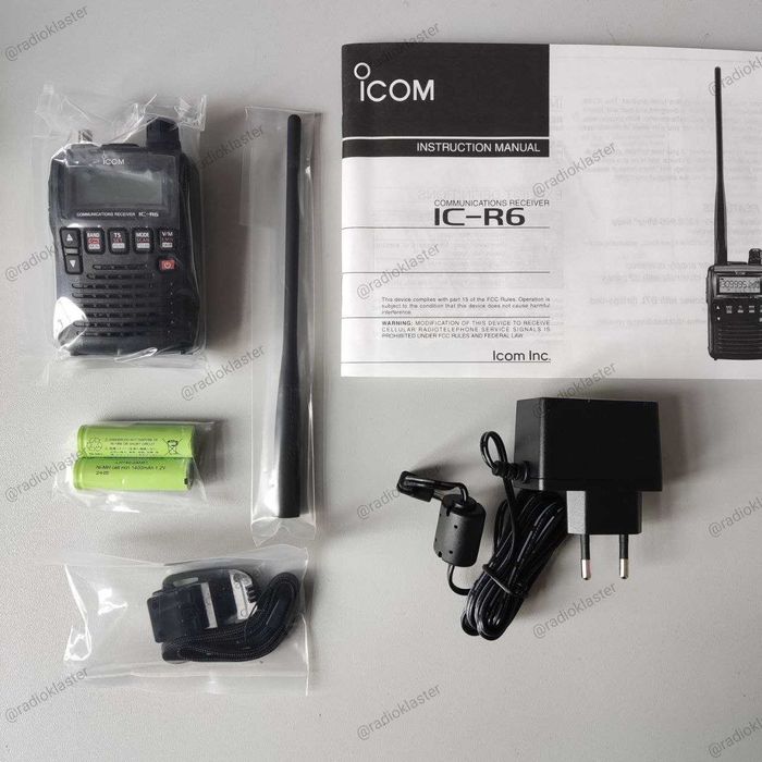 Icom IC-R6, сканирующий приёмник, JAPAN