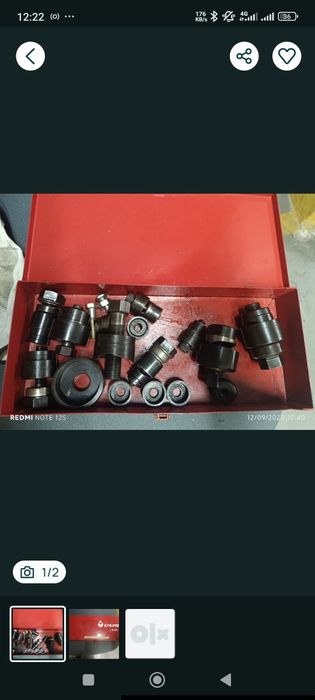 Punções de Recorte Greenlee Originais – Corte de Alta Precisão