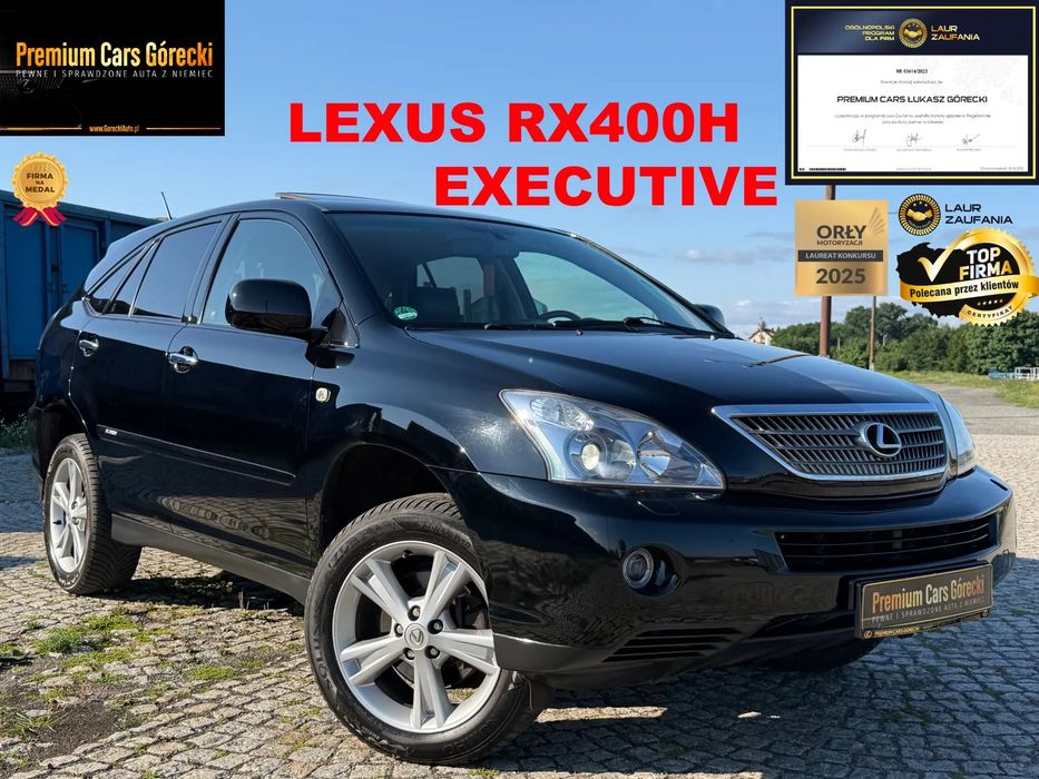 Lexus RX EXECUTIVE*Xenon*Navi*Kamera*elKlapa*SzyDach*Skóry*elFotel*MarkLevinson