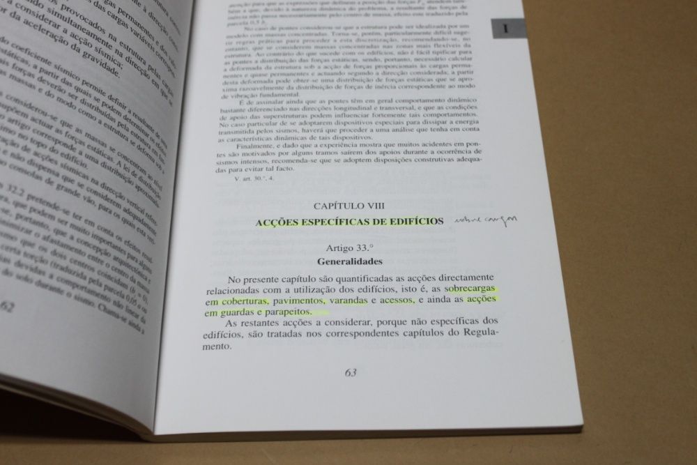 Regulamento de Segurança-Edifícios e Pontes