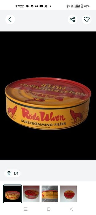 Śledź kiszony Surstromming