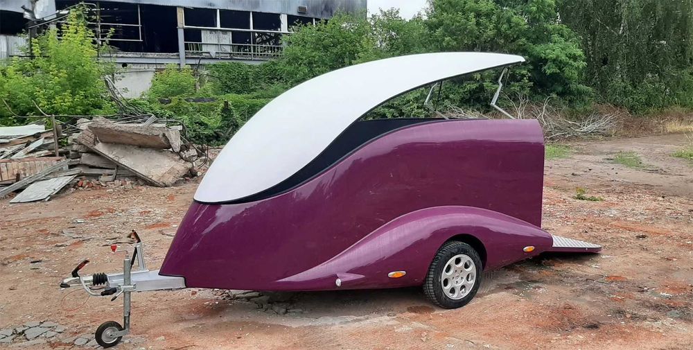 Причіп/причеп для мотоцикла AERO LORGANO-Pragmatec 750-1500 кг