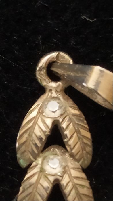 Cruz de ouro branco