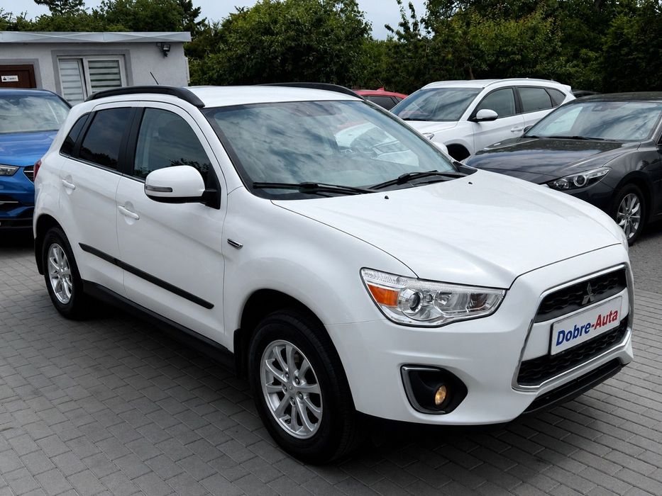 Mitsubishi ASX Biały śliczny 100%orginal km lakier servis 1.6i 116km benzyna MPI