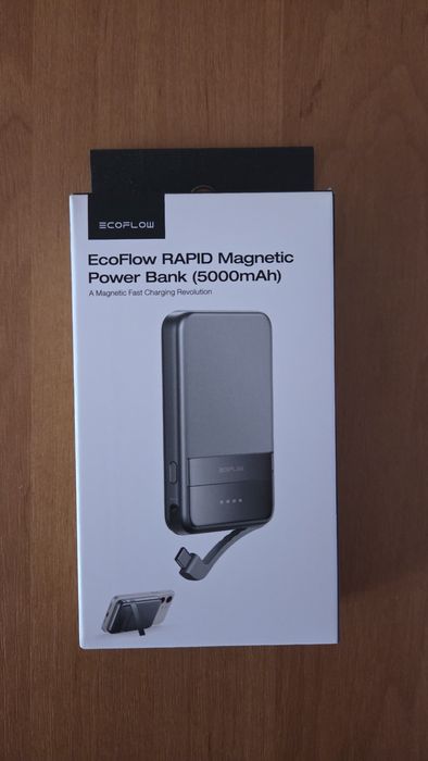 EcoFlow RAPID 5000 mAh | Магнітний павербанк | Qi2 15W | 30W | Новий