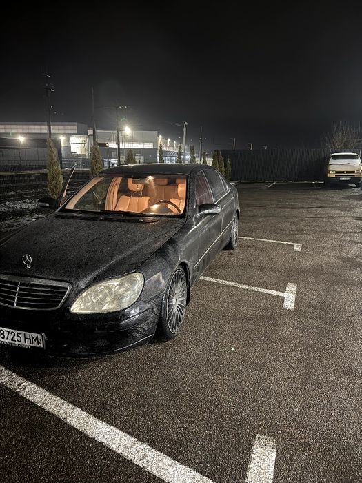 Mercedes w220 s500 на пружинах