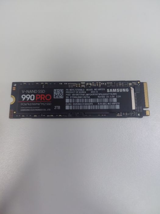 Samsung 990 Pro 2TB NVME