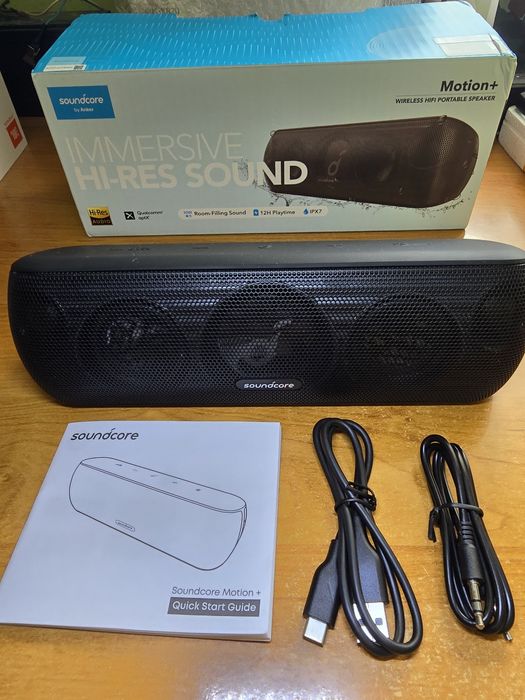 Anker Soundcore Motion Plus / Оригінал / Повний комплект / Блютуз колонка / Нова