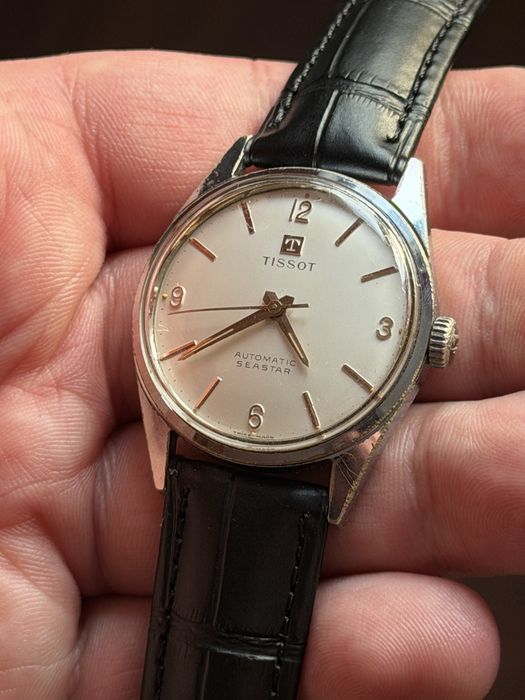 Tissot Seastar Automatic 21 jewels, 35/42mm, piękny stan, lata 70te