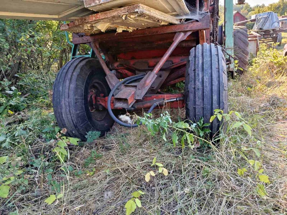 Нива комбайн на ходу