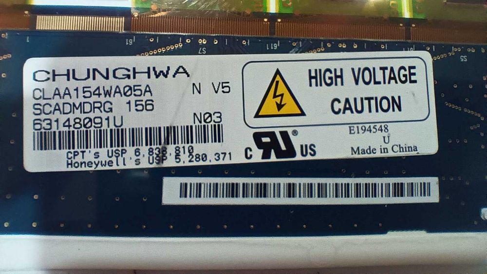 Ecrã LCD 15.4" CLAA154WA05A