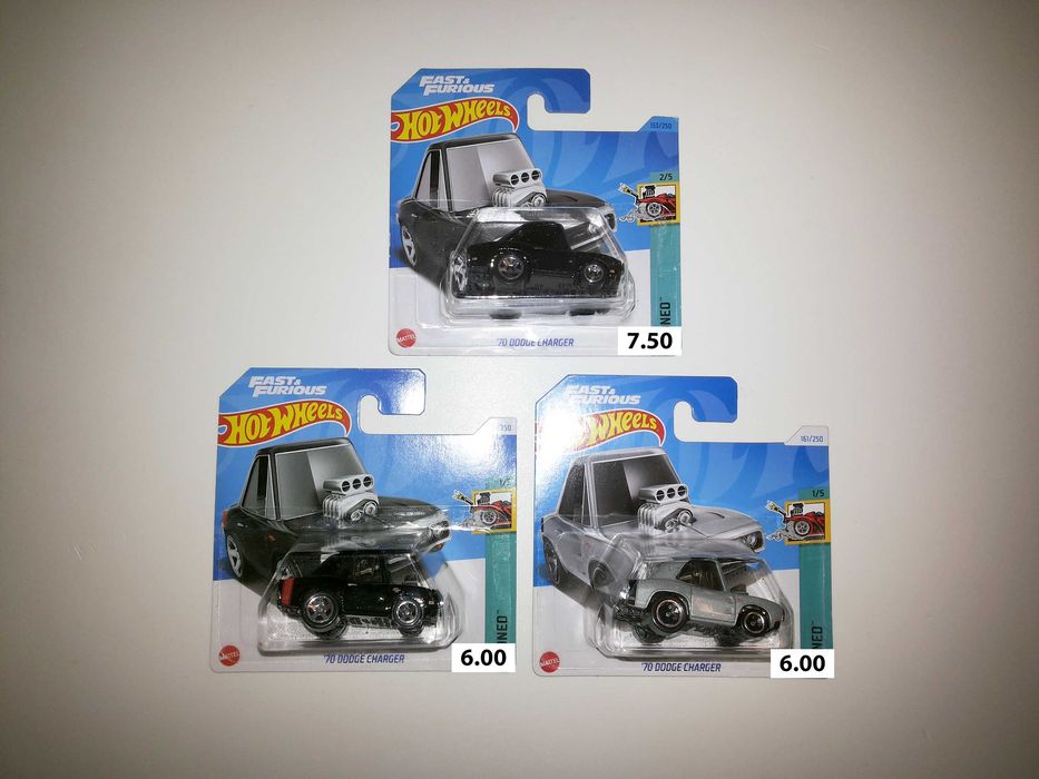 Dodge - Carros da marca Hot Wheels - Miniaturas escala 1:64