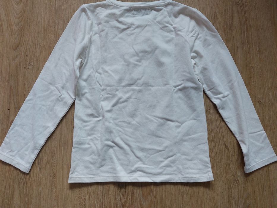 Camisola com menina e gato - 6 anos