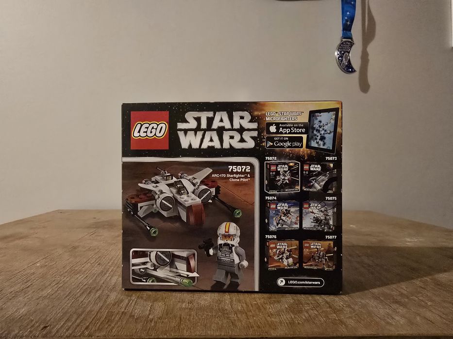 LEGO Star Wars 75072 ARC-170 Starfighter nowy zestaw klocków